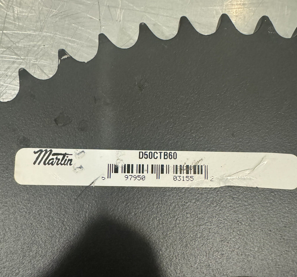 Martin D50CTB60 Sprocket Double Roller Chain Taper Bushed NEW! SHIPS FREE!!
