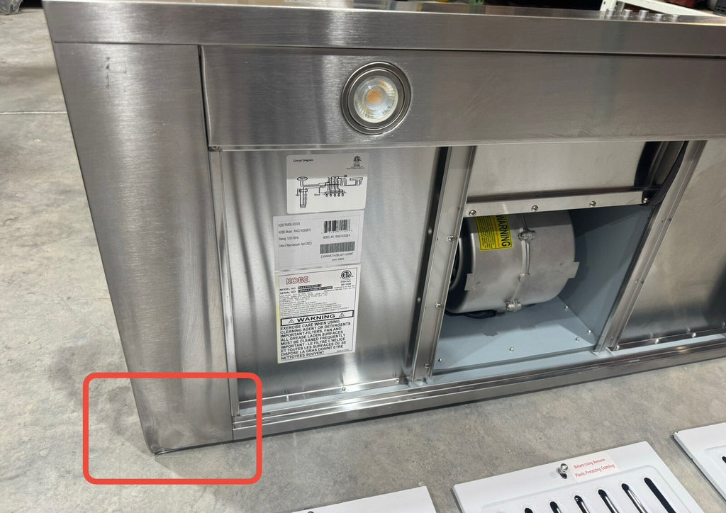 Kobe RAX2142SQB-X Range Hood 42” Stainless Brillia Series Under Cabinet NEW!