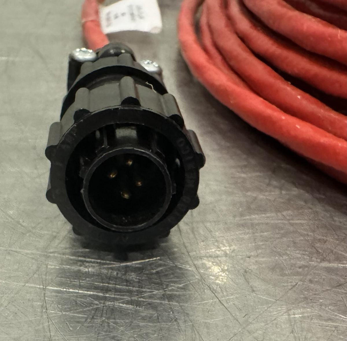 LAM Research 833-239787-002 Cable ASSY 4 Pin Red NEW! FREE SHIPPING!