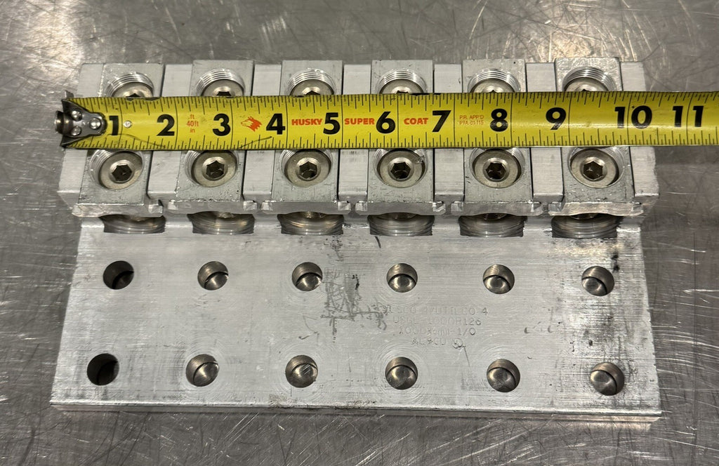 ILSCO USGL-1000R126 Lay In Connector Aluminum Terminal Strip NEW! FREE SHIPPING!
