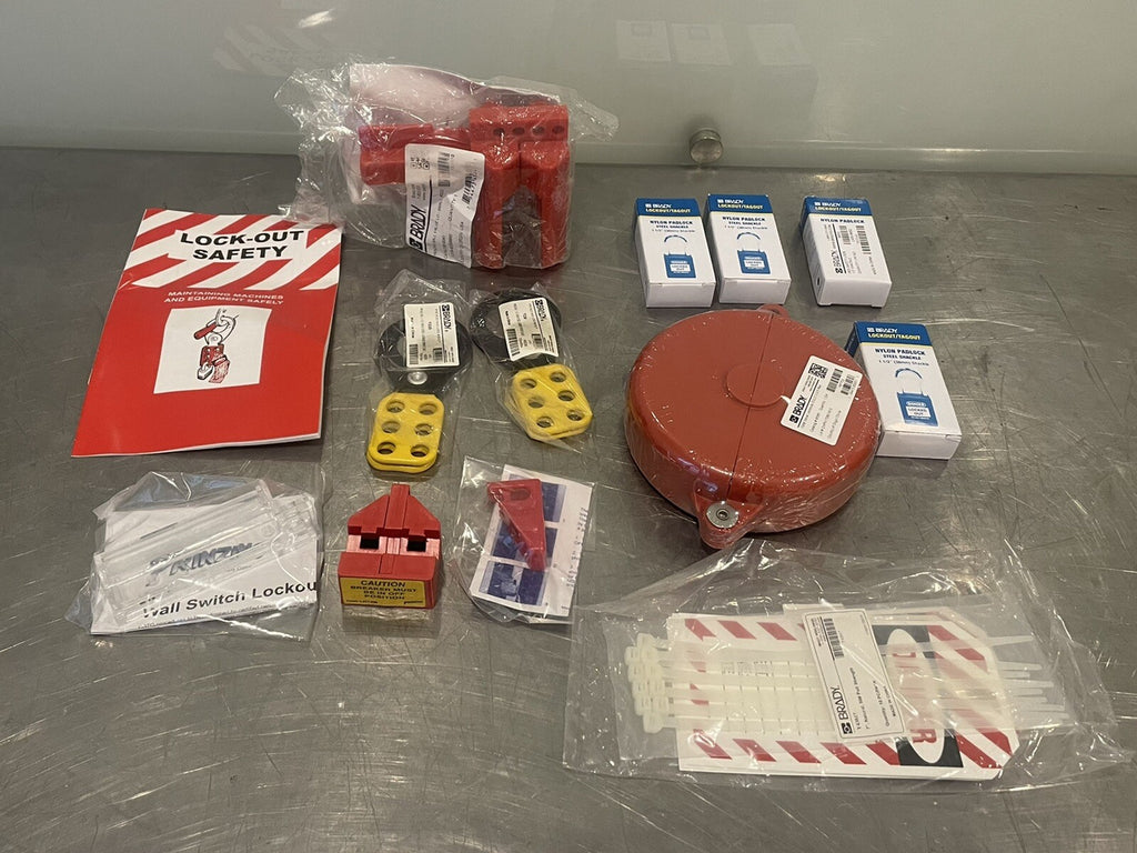 Brady 20TJ62 Portable Lockout Kit Prinzing Y384848 NEW! FREE SHIPPING!