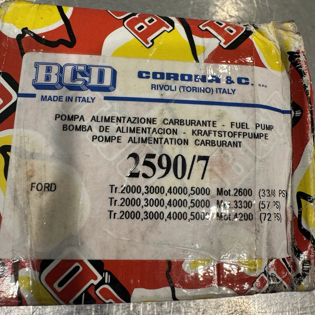 BCD 2590/7 Diaphragm Fuel Lift Pump NEW IN BOX! FREE SHIPPING!