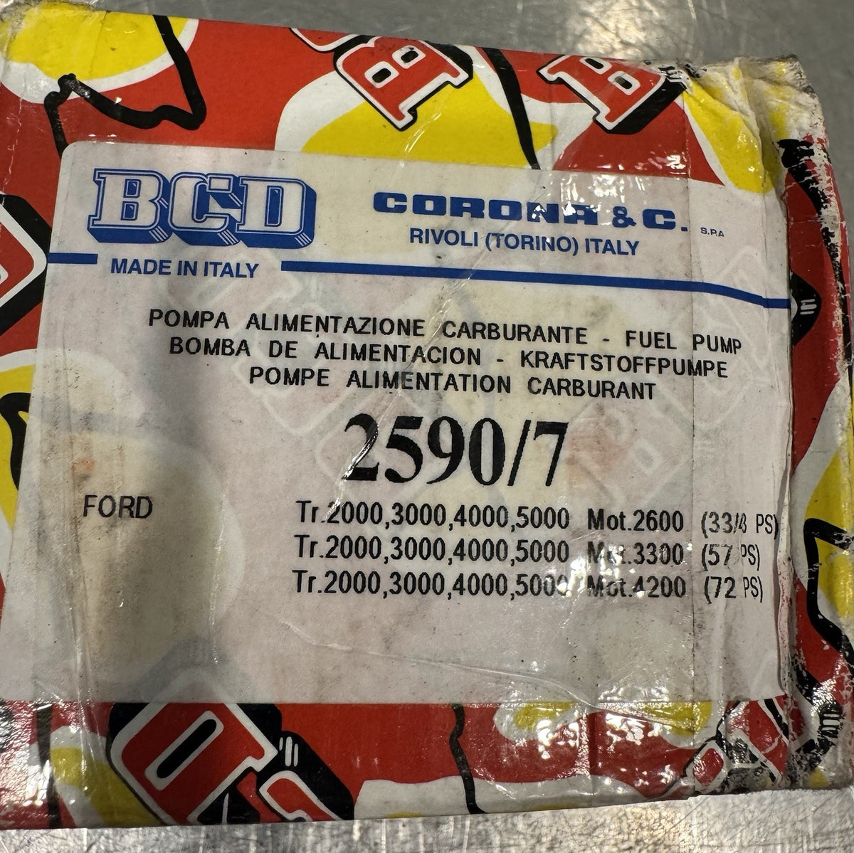 BCD 2590/7 Diaphragm Fuel Lift Pump NEW IN BOX! FREE SHIPPING!
