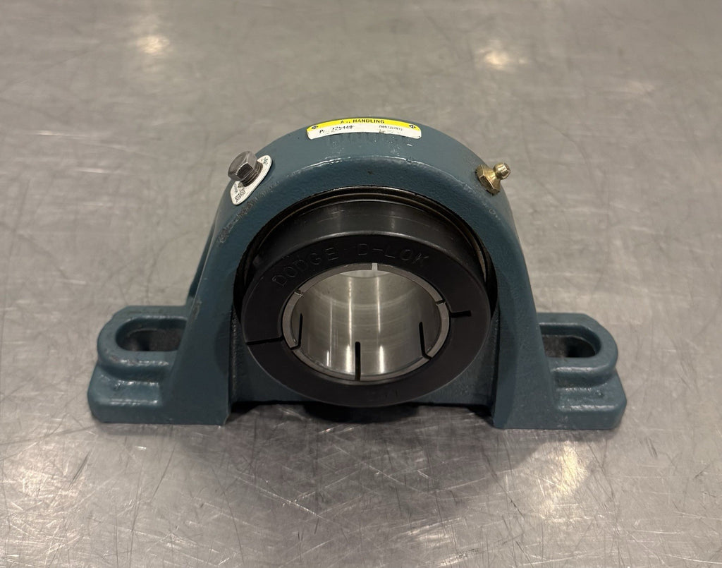 Dodge 128449 Pillow Block Bearing 2-3/16” Bore 2 Bolt P2B-DLAH-203 NEW!