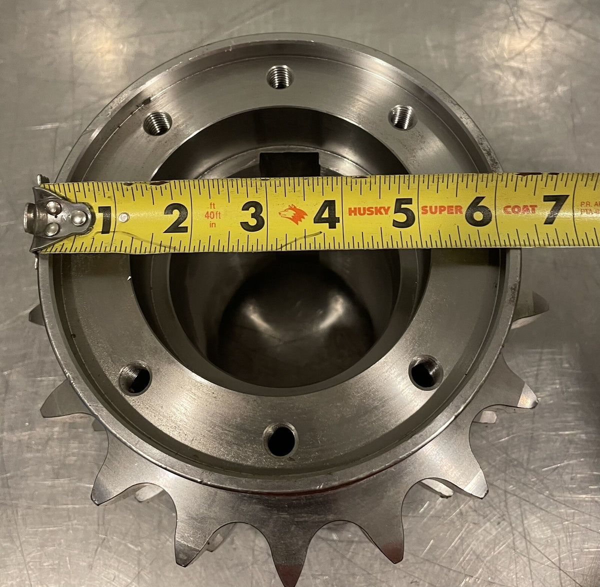 17 Spline Dual Sprocket Hub Keyed Roller NEW! FREE SHIPPING!