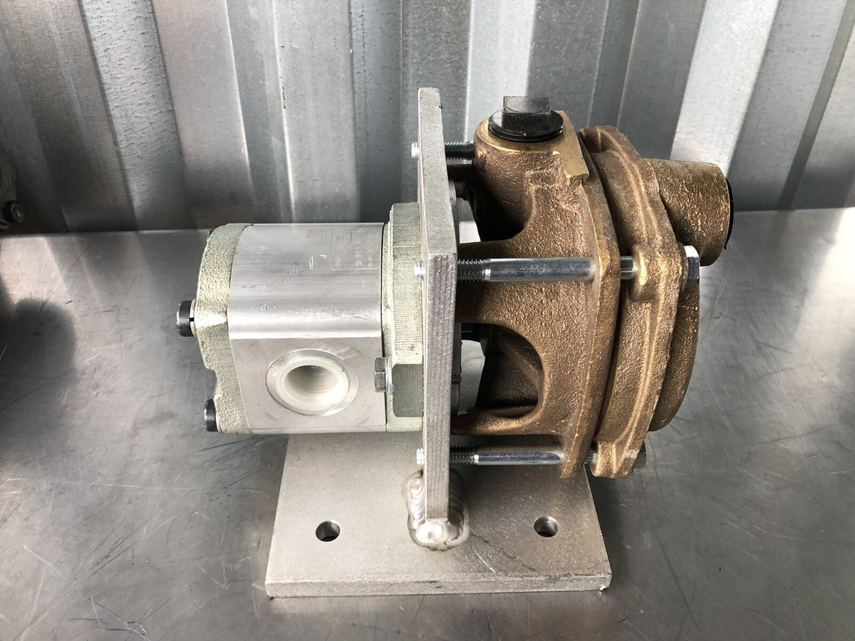 Bosch Rexroth 9511290010 Gear Motor W/ Brass Pump Assembly NEW!! FREE SHIPPING!!