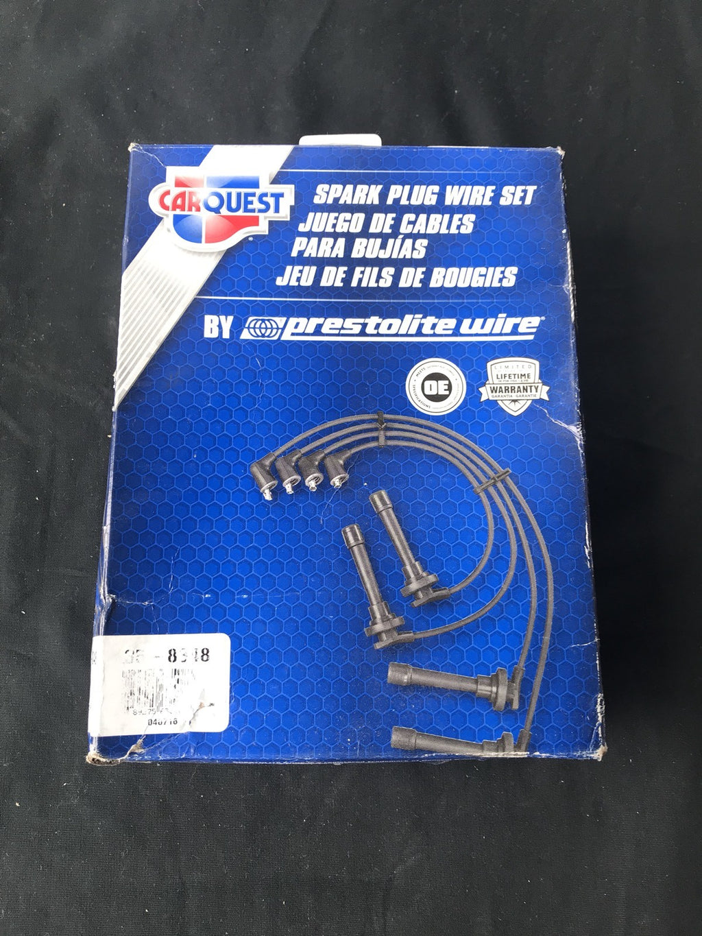 Carquest 35-8348 Premium Spark Plug Wire Set NEW IN BOX