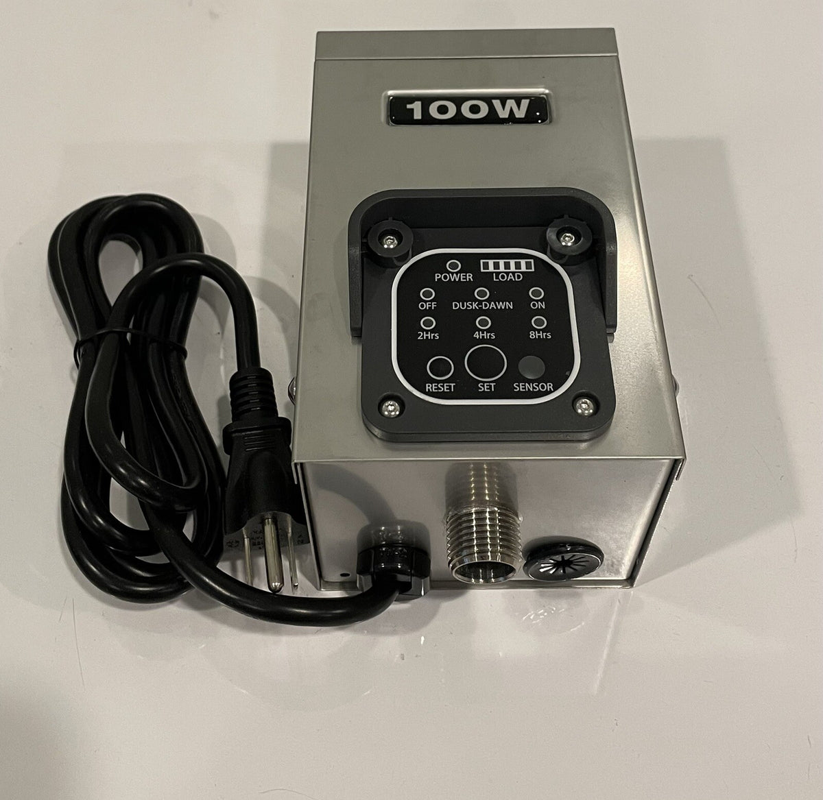 100W Stainless Steel Transformer Timer Lighting Landscape NEW! FREE SHIPPING