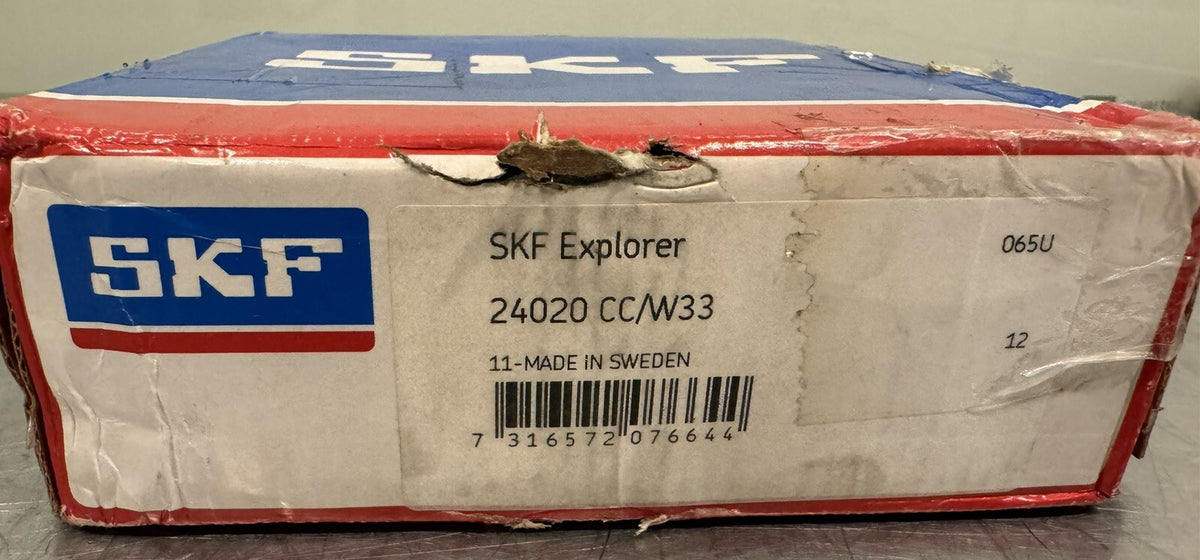 SKF 24020 CC/W33 Spherical Roller Bearing NEW! FREE SHIPPING!