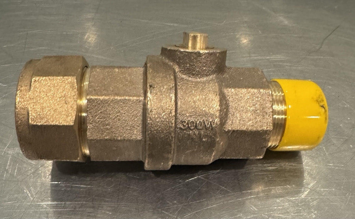 McDonald’s Curb Stop Shut Off Valve THREADED X Compression 300W NEW! SHIPS FREE!