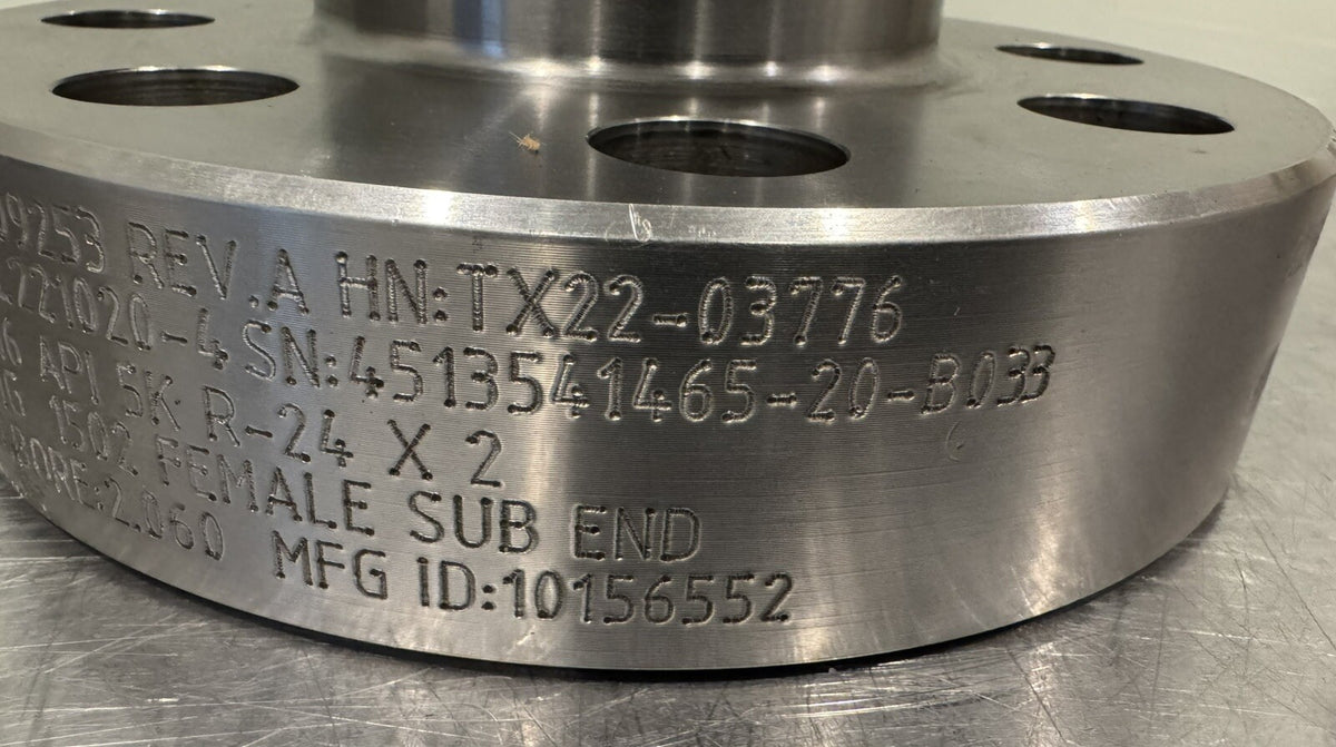 Oilfield Wellhead Weco Flange Tree Cap 1502 Fig. 2" ASSY NEW! FREE SHIPPING!