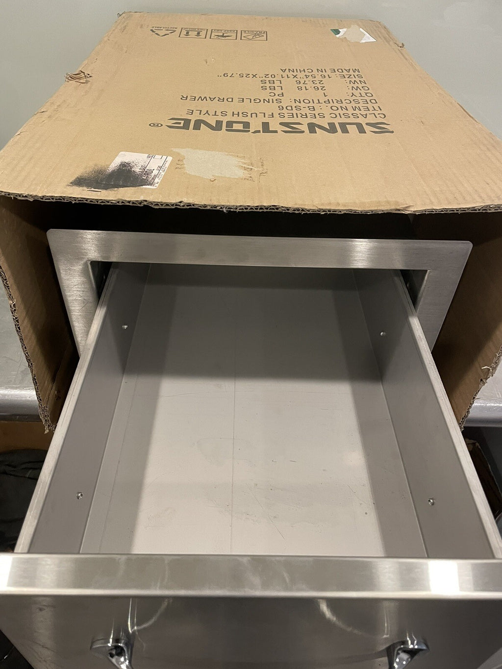 Sunstone B-SD6 14” Drawer Flush Single Access NEW IN BOX! FREE SHIPPING!