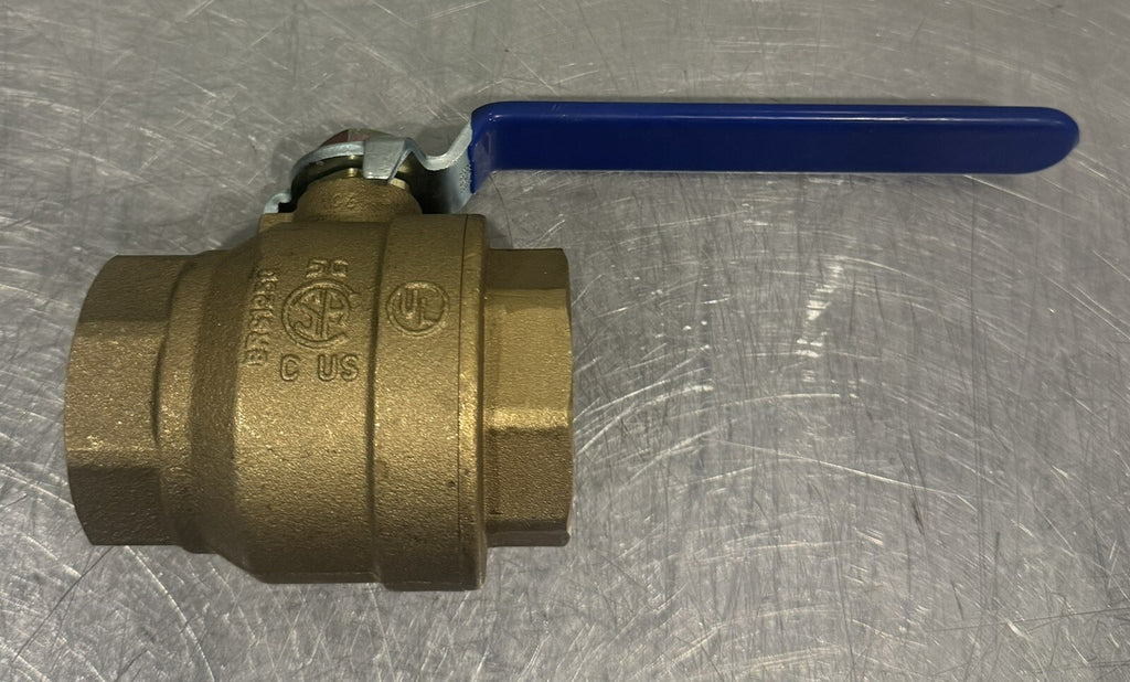 Lansdale 2” 600 WOG Brass Ball Valve BRS12SG NEW! FREE SHIPPING!