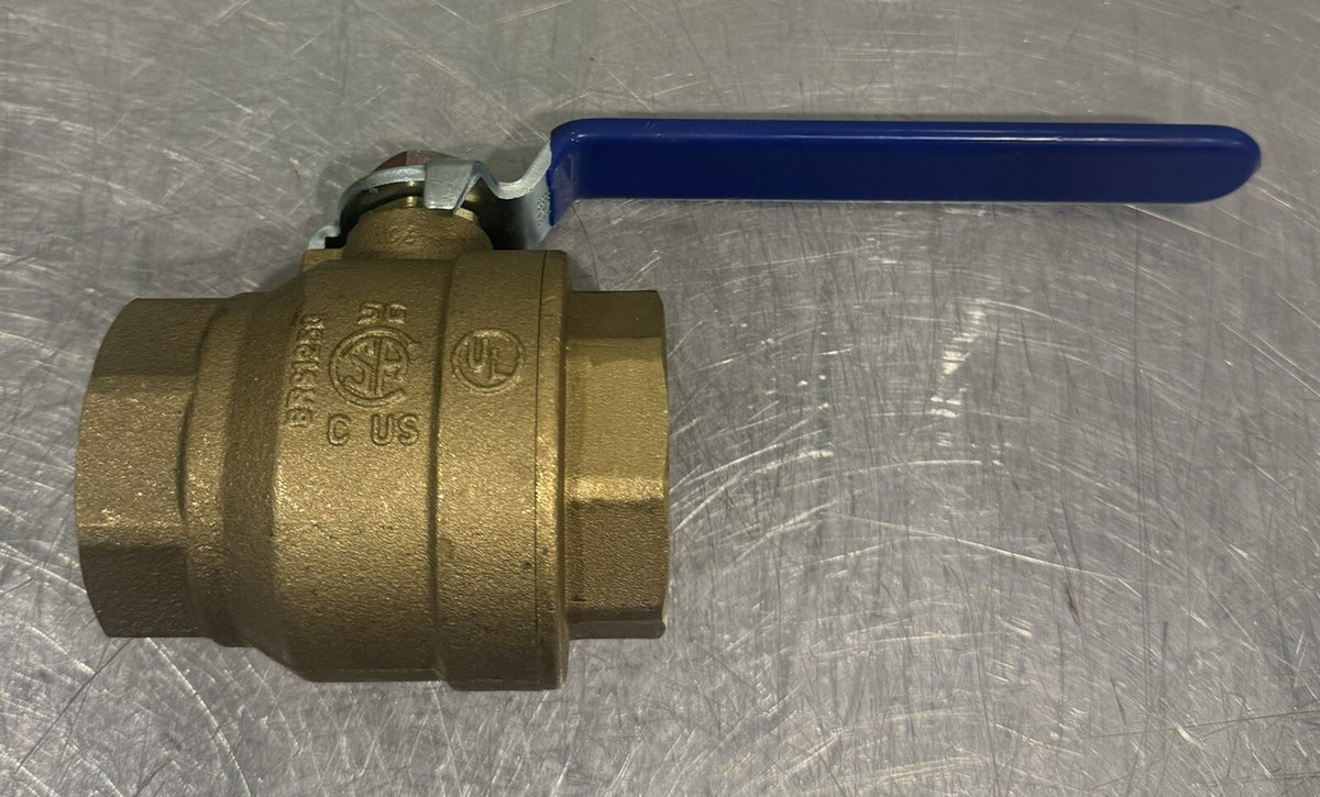 Lansdale 2” 600 WOG Brass Ball Valve BRS12SG NEW! FREE SHIPPING!