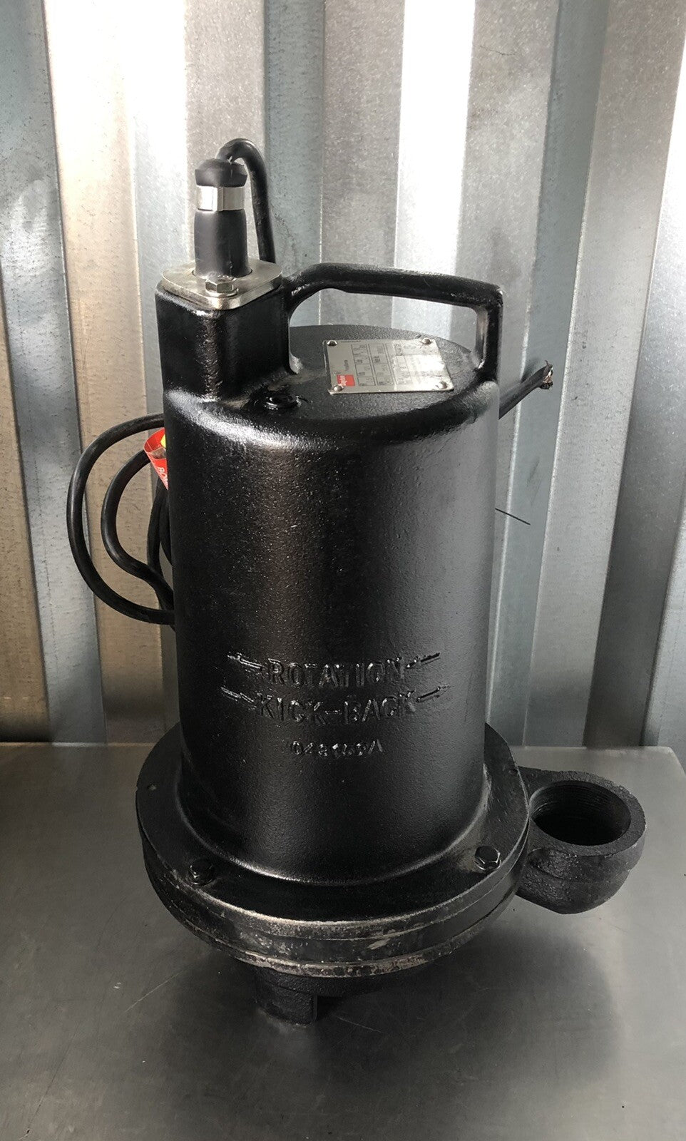 Dayton 3BB83 Effluent Pump 120V AC 0.5HP 3450 RPM Intermittent Duty NEW!