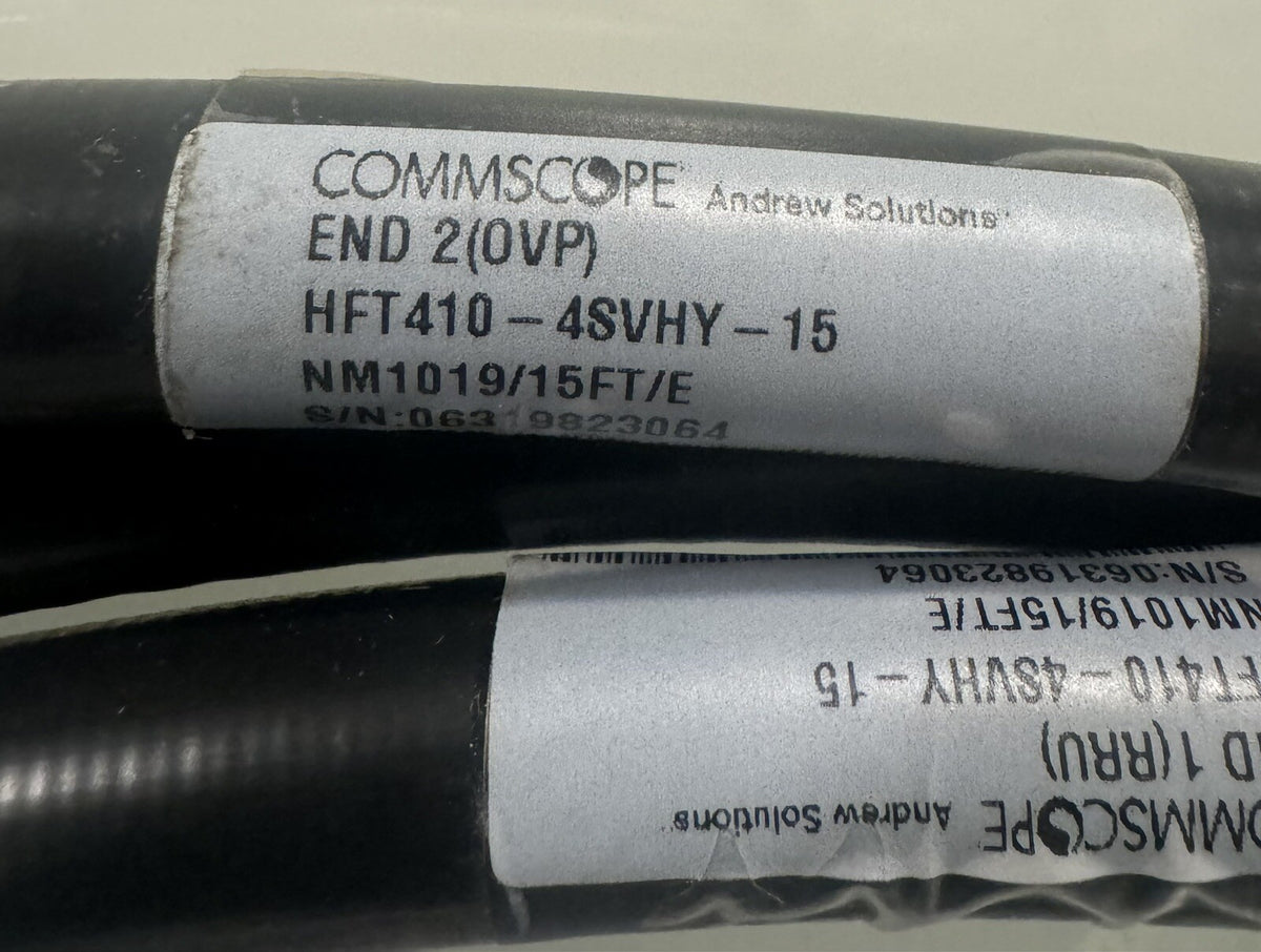 Commscope HFT410-4SVHY-15 Hybrid Cable Assembly NEW! FREE SHIPPING!