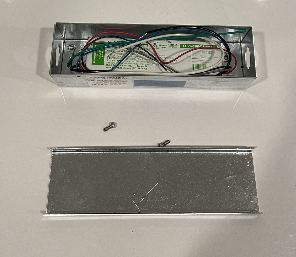 Hatch Lighting LC22-0500Z-UNV-S LED Power Supply In Case NEW! FREE SHIPPING!