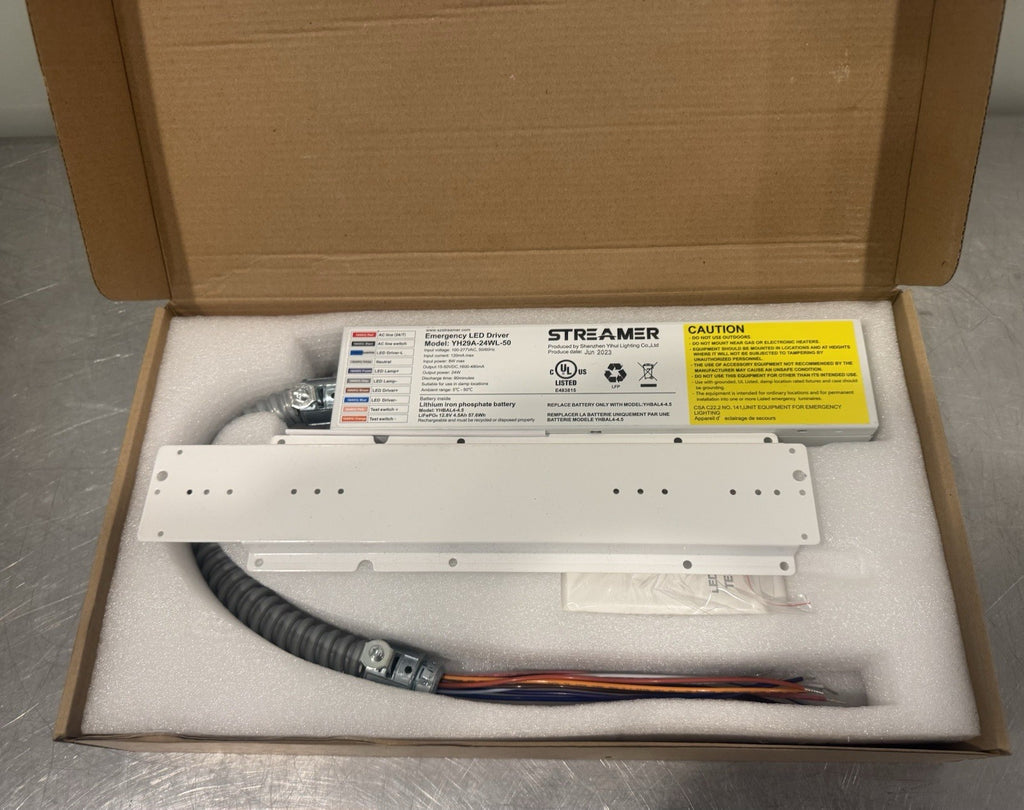 Streamer YH29A-24WL-50 Emergency LED Driver NEW IN BOX! FREE SHIPPING!