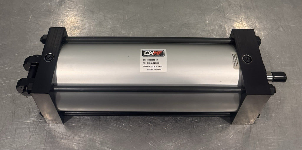 CWMF CYL-A-021466 Asphalt Plant Cylinder 5” Bore 12” Stroke 250PSI NEW!