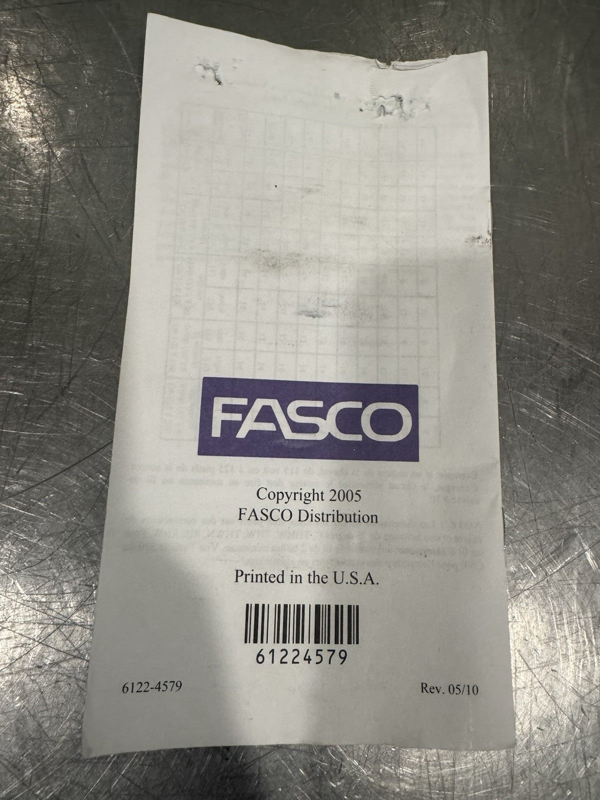 Fasco 71086414 115V 1/15 HP 1550 RPM AC Motor D329 NEW! FREE SHIPPING!