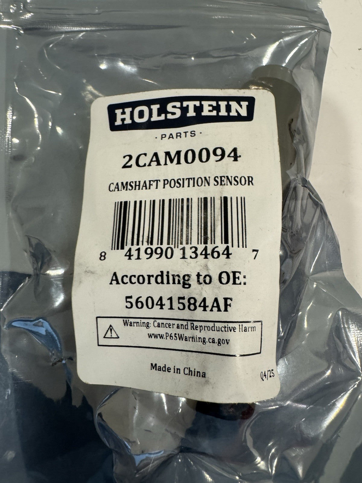 Holstein 2CAM0094 Camshaft Sensor 56041584AF NEW! FREE SHIPPING!