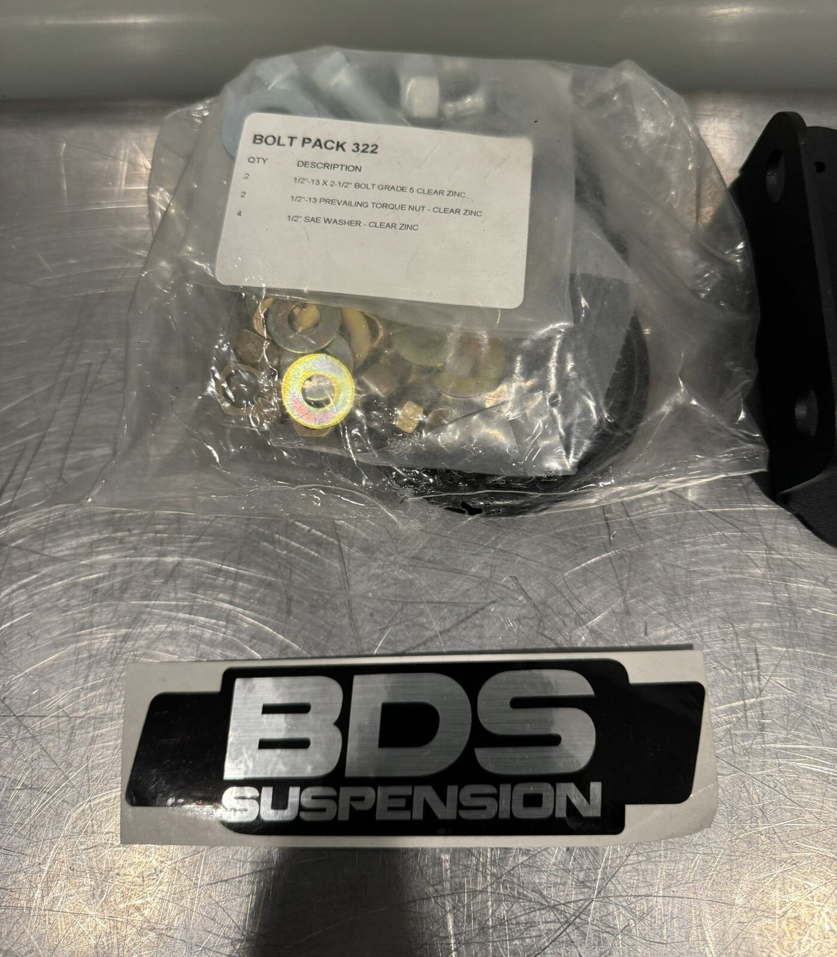 BDS BDS55378 Dual Steering Stabilizer Mounting Bracket Kit NEW IN BOX!