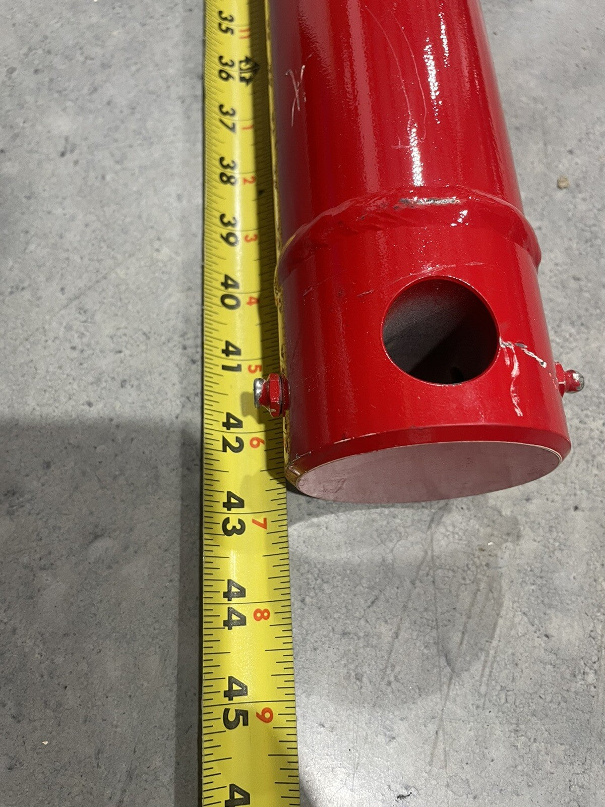 030990 Hydraulic Cylinder 136606-4114-L Red 43” NEW! FREE SHIPPING!