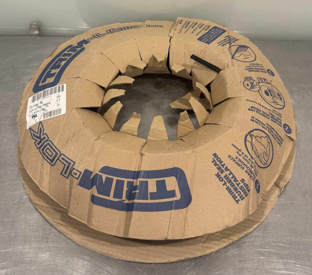 Trim-Lok TL62B7X1/16 Rubber Coated Metal Trim 250’ 62B7X1/16-GRGB NEW SHIPS FREE