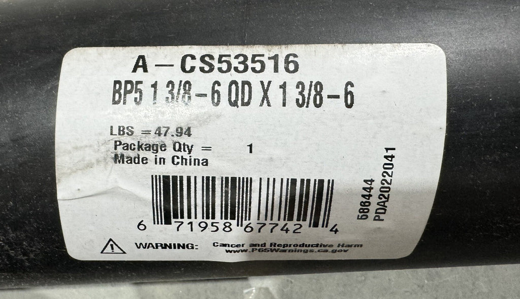 A&I CS53516 PTO Driveline Shaft ASSY NEW IN BOX! FREE SHIPPING!