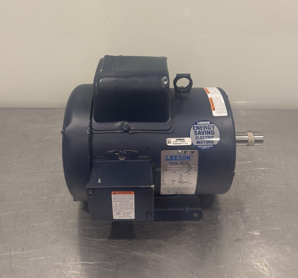 Leeson 131637.00 Motor 3HP 115/208-230V 3500 RPM 1PH NEW! FREE SHIPPING!