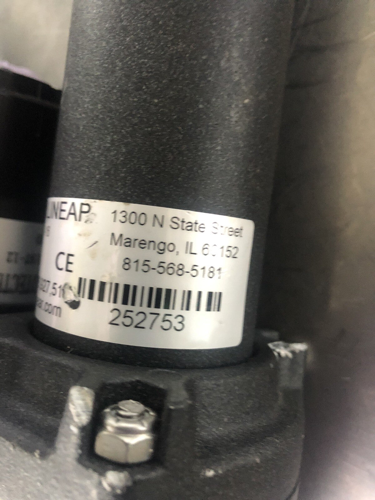 Warner Linear K2G10-12V-BR-16 Linear Actuator NEW! FREE SHIPPING!!