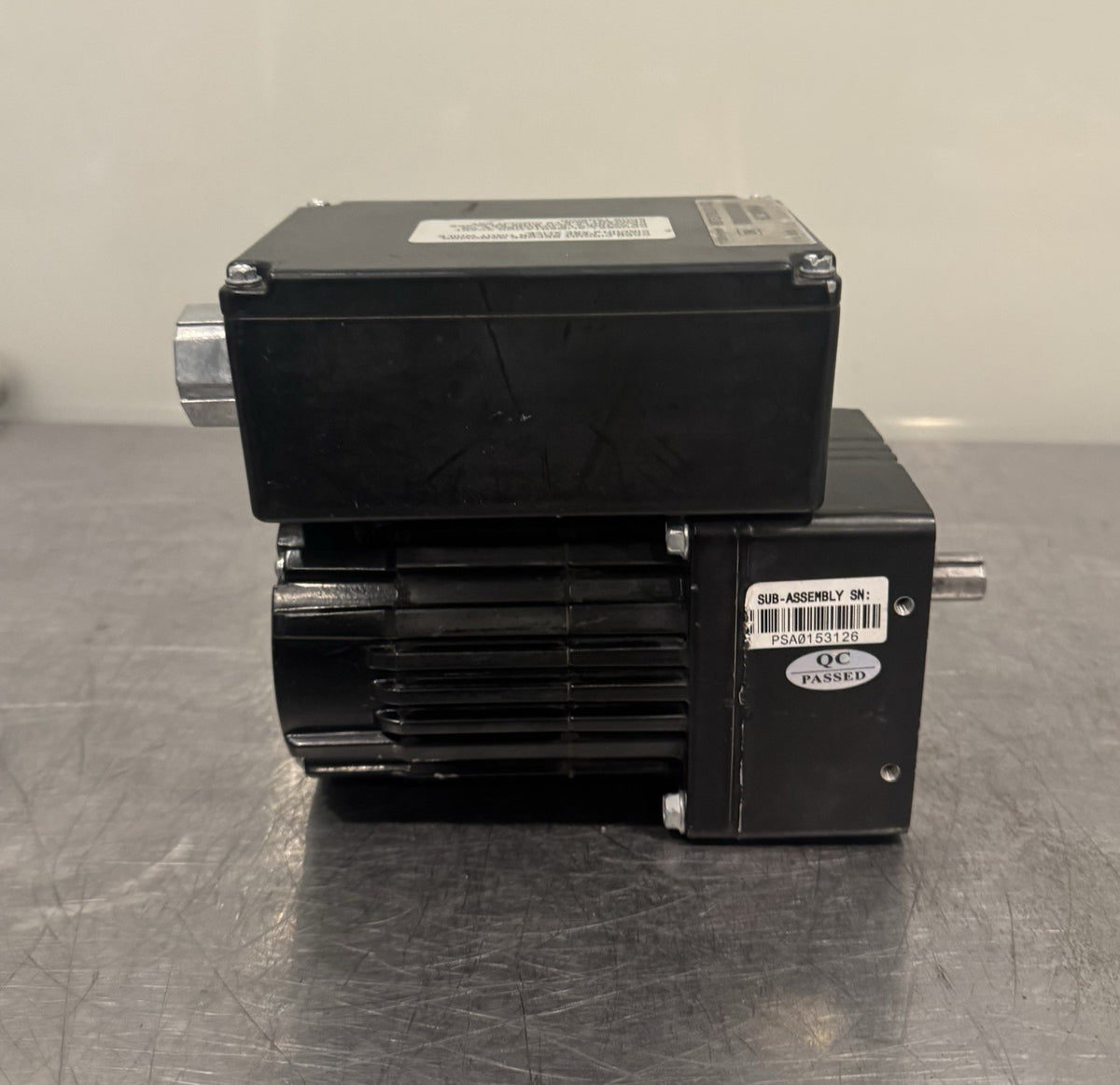 34B4BEBL/SR-WX3 Bodine Electric 1/5HP 12V Motor Gearmotor UNTESTED MAY WORK!