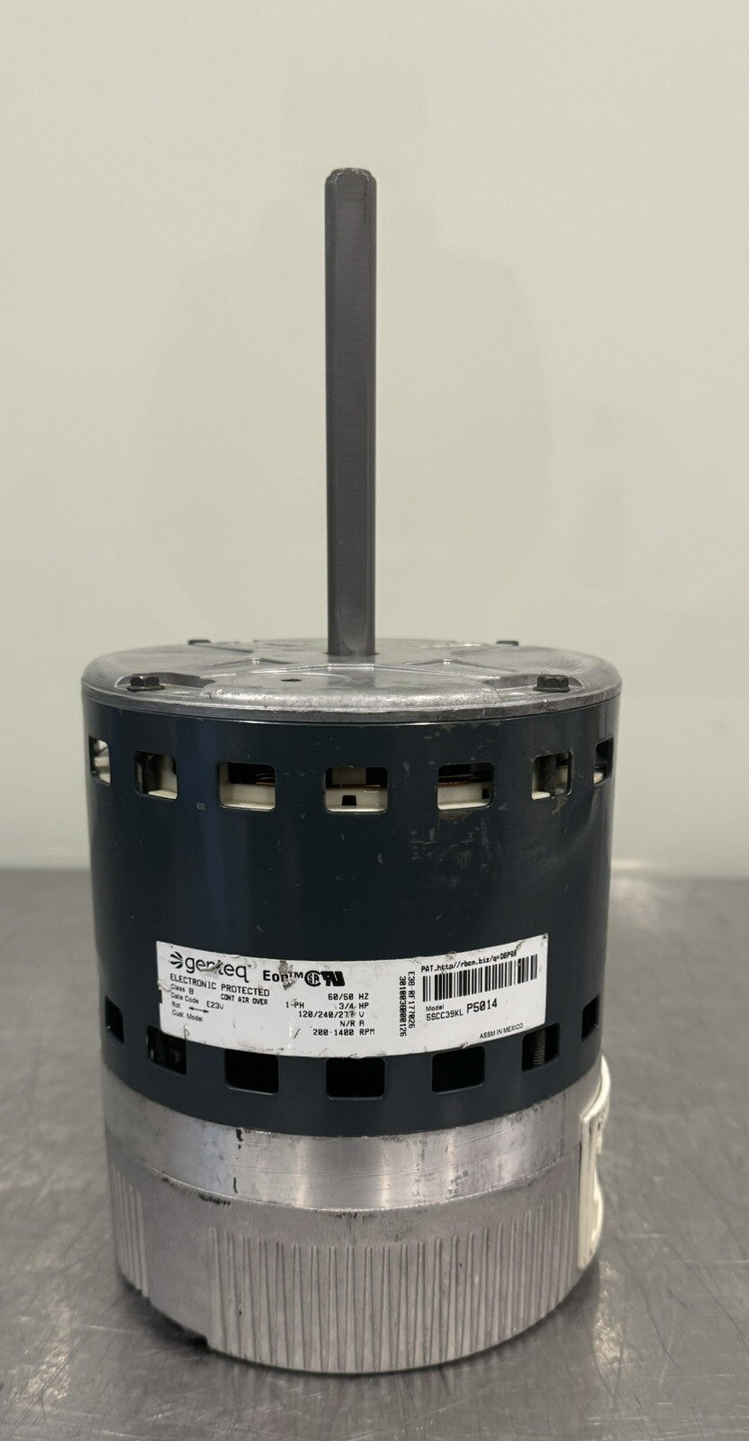 Genteq 5SCC39KLP5014 Motor 3/4HP 1Ph NEW! FREE SHIPPING!