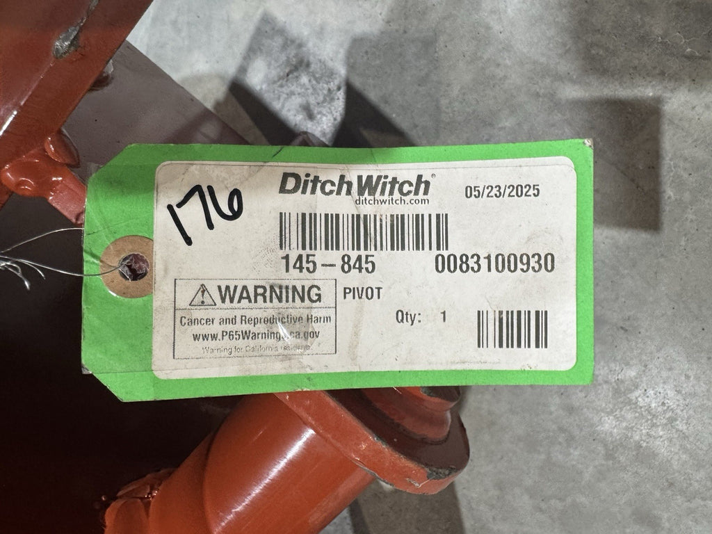 Ditch Witch 145-845 Boom Pivot Genuine NEW! FREE SHIPPING!