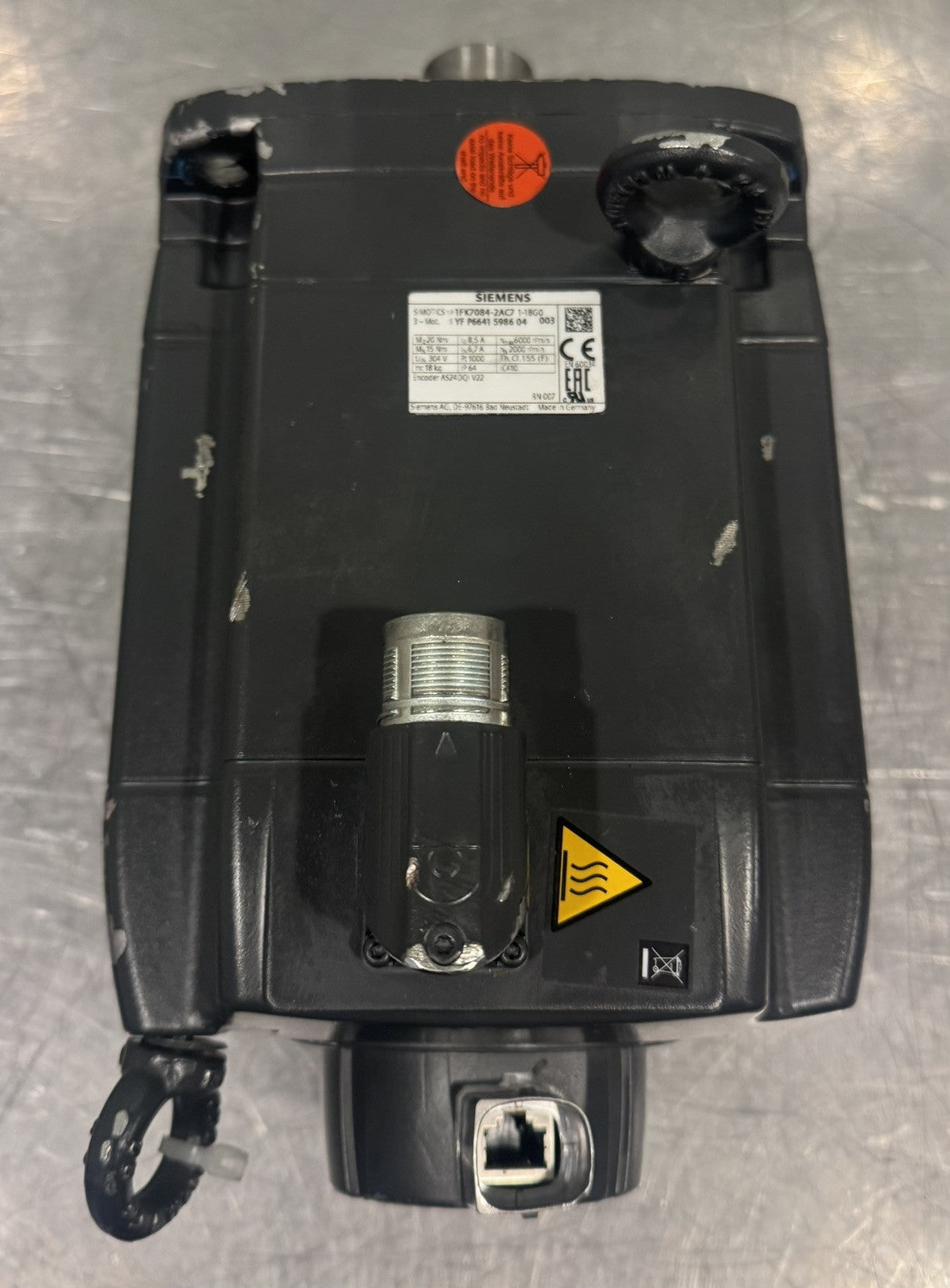 Siemens 1FK7084-2AC71-1BG0 Servo Motor Simotics 1-1BG0 NEW! FREE SHIPPING!