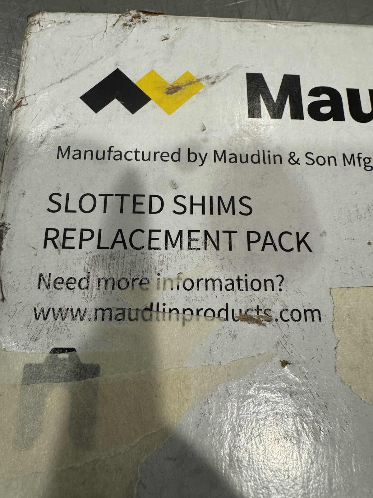 Maudlin MSD125 Slotted Shims 5 PACK NEW! FREE SHIPPING!