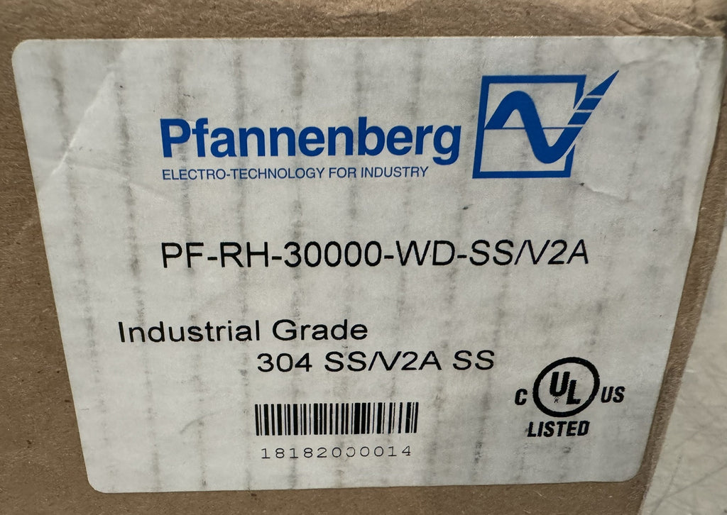 Pfannenberg PF-RH-30000-WD-SS/V2A Filter Fan SS Rain Hood 18182000014 NEW IN BOX