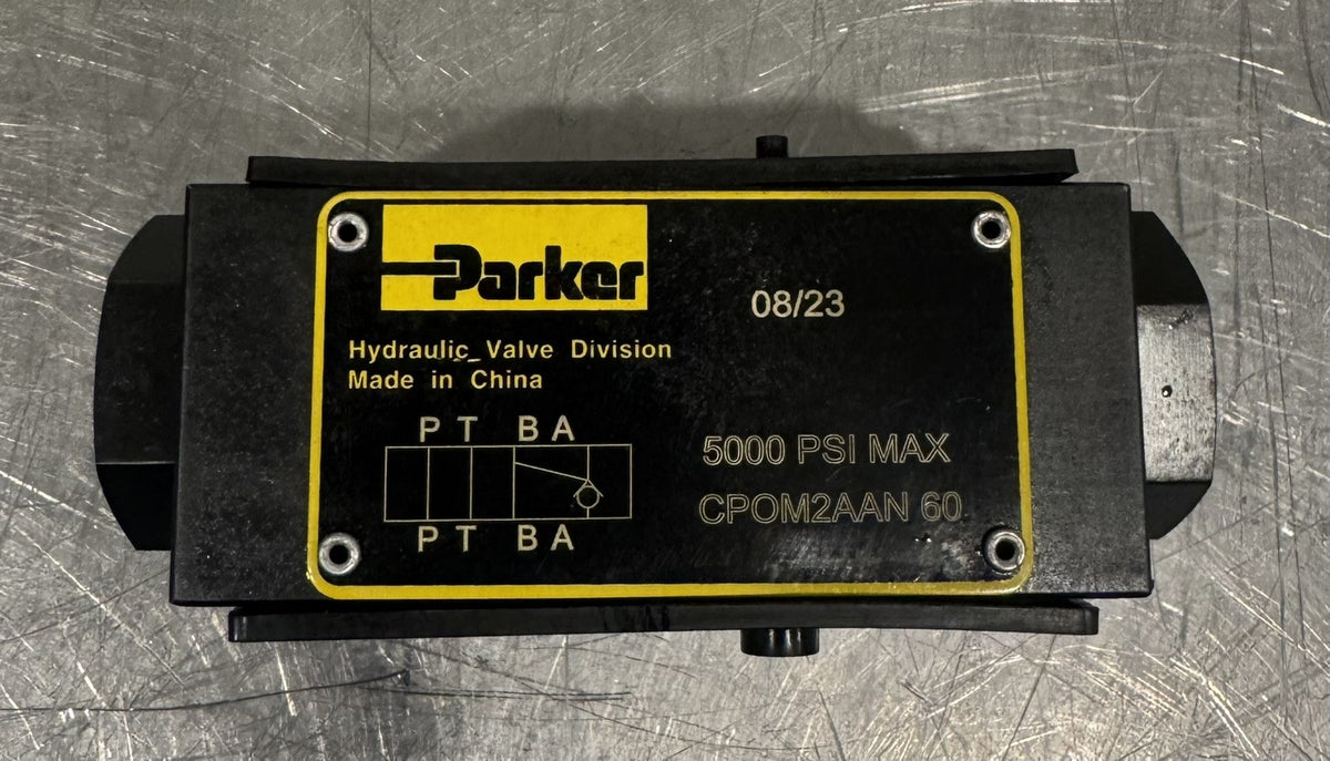 Parker CP0M2AAN Hydraulic Valve Block NEW IN BOX! FREE SHIPPING!