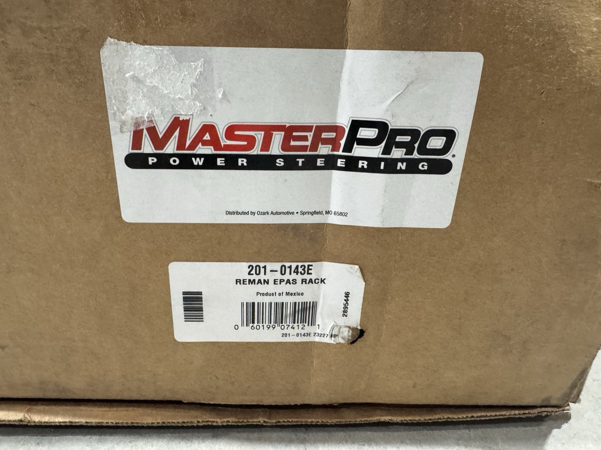 Master Pro 201-0143E Steering Rack & Pinion ASSY NEW IN BOX! FREE SHIPPING!