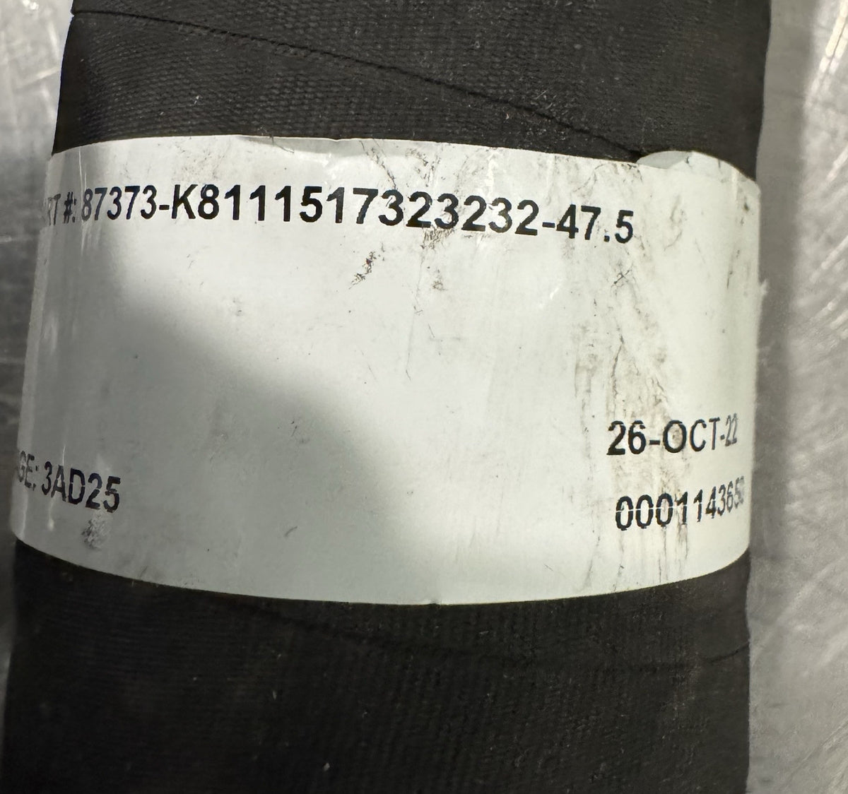 4720-01-563-0912 Hydraulic Hose Assembly K8111517323232-47.5 NEW! FREE SHIPPING!