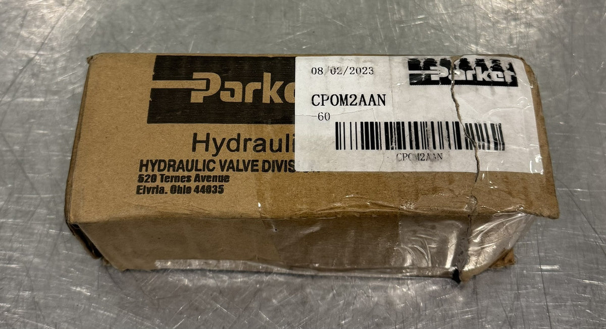 Parker CP0M2AAN Hydraulic Valve Block NEW IN BOX! FREE SHIPPING!