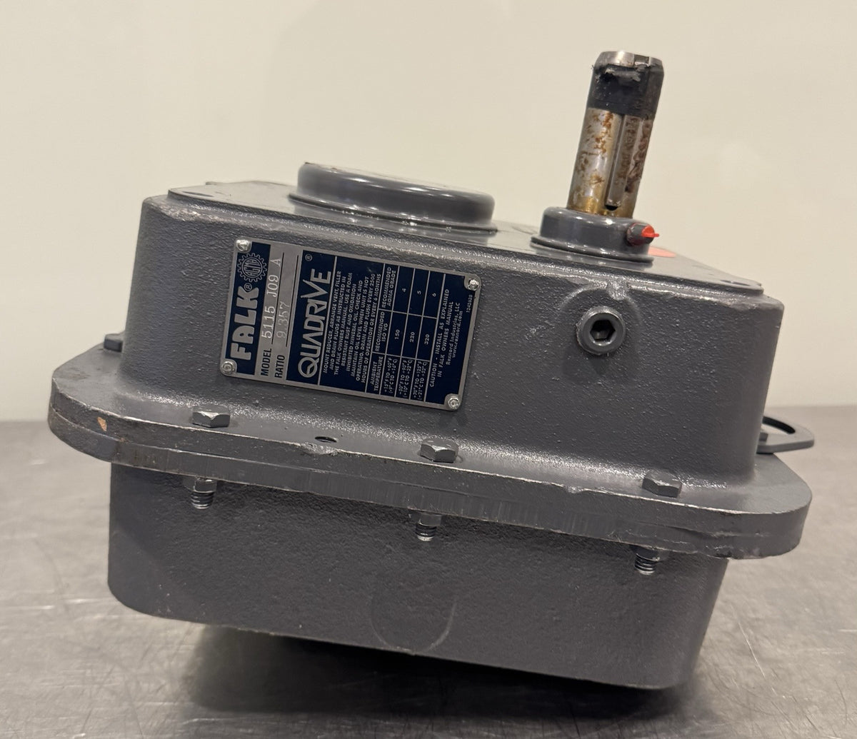 Rexnord 5115J09A QuaDrive Shaft Mounted Helical Drive NEW! FREE SHIPPING!