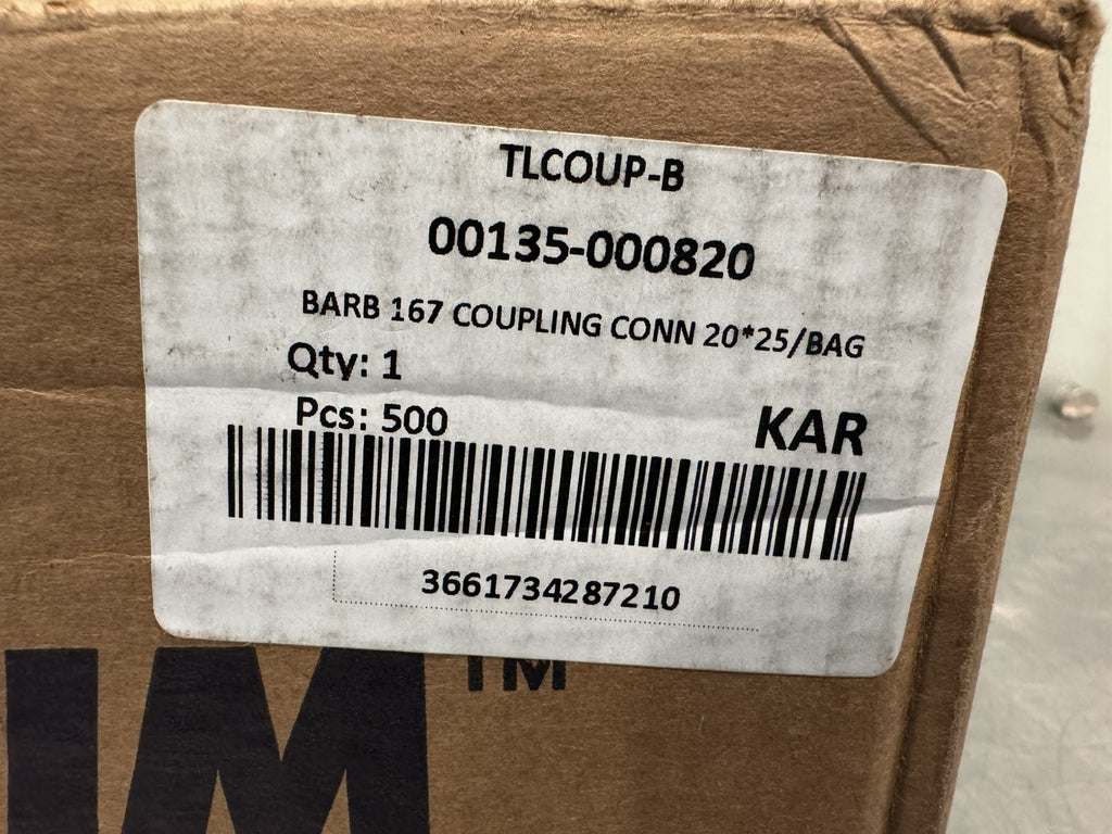 Netafim 00135-000810 Barbed Coupling Irrigation 500 PACK NEW! FREE SHIPPING!
