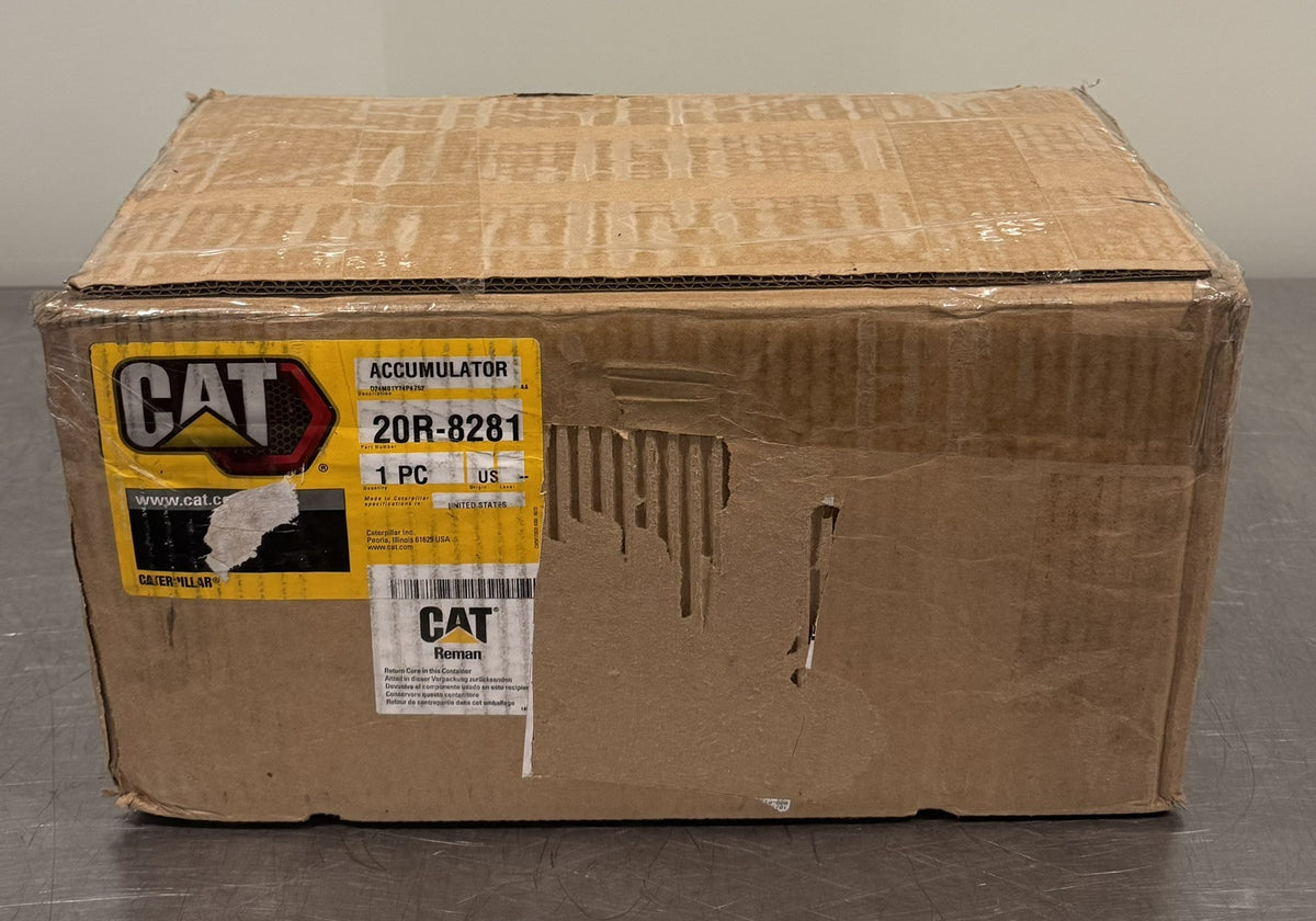 Caterpillar 20R-8281 CAT Reman Accumulator NEW IN BOX! FREE SHIPPING!