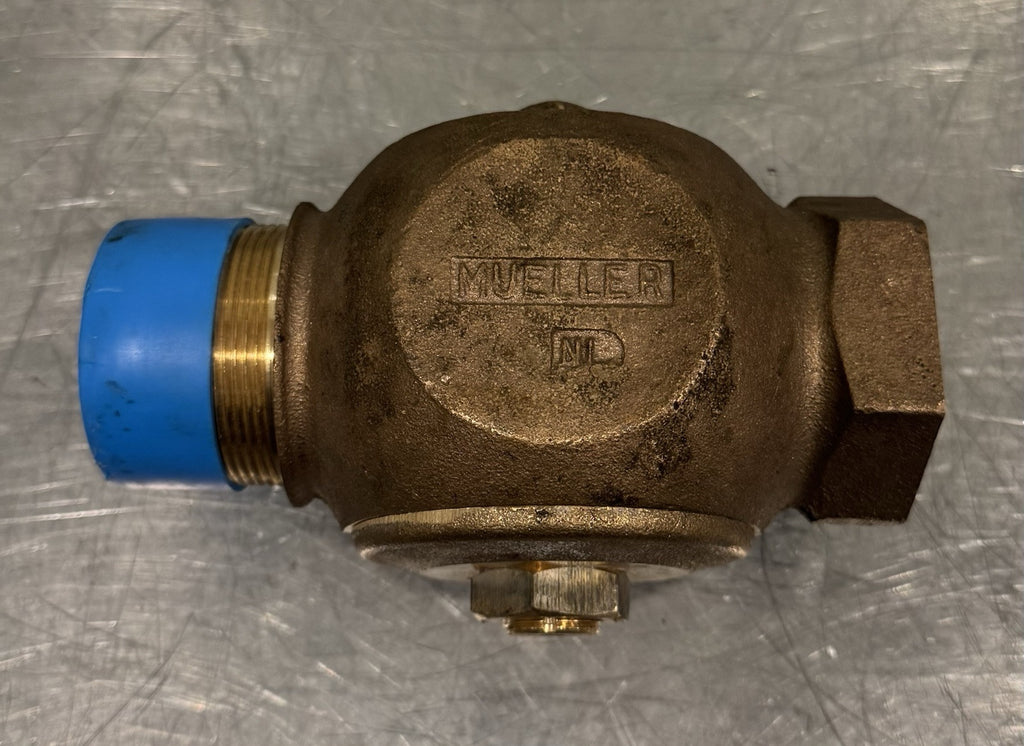 Mueller Oriseal 2” Brass Shutoff Valve ASSY NEW! FREE SHIPPING!