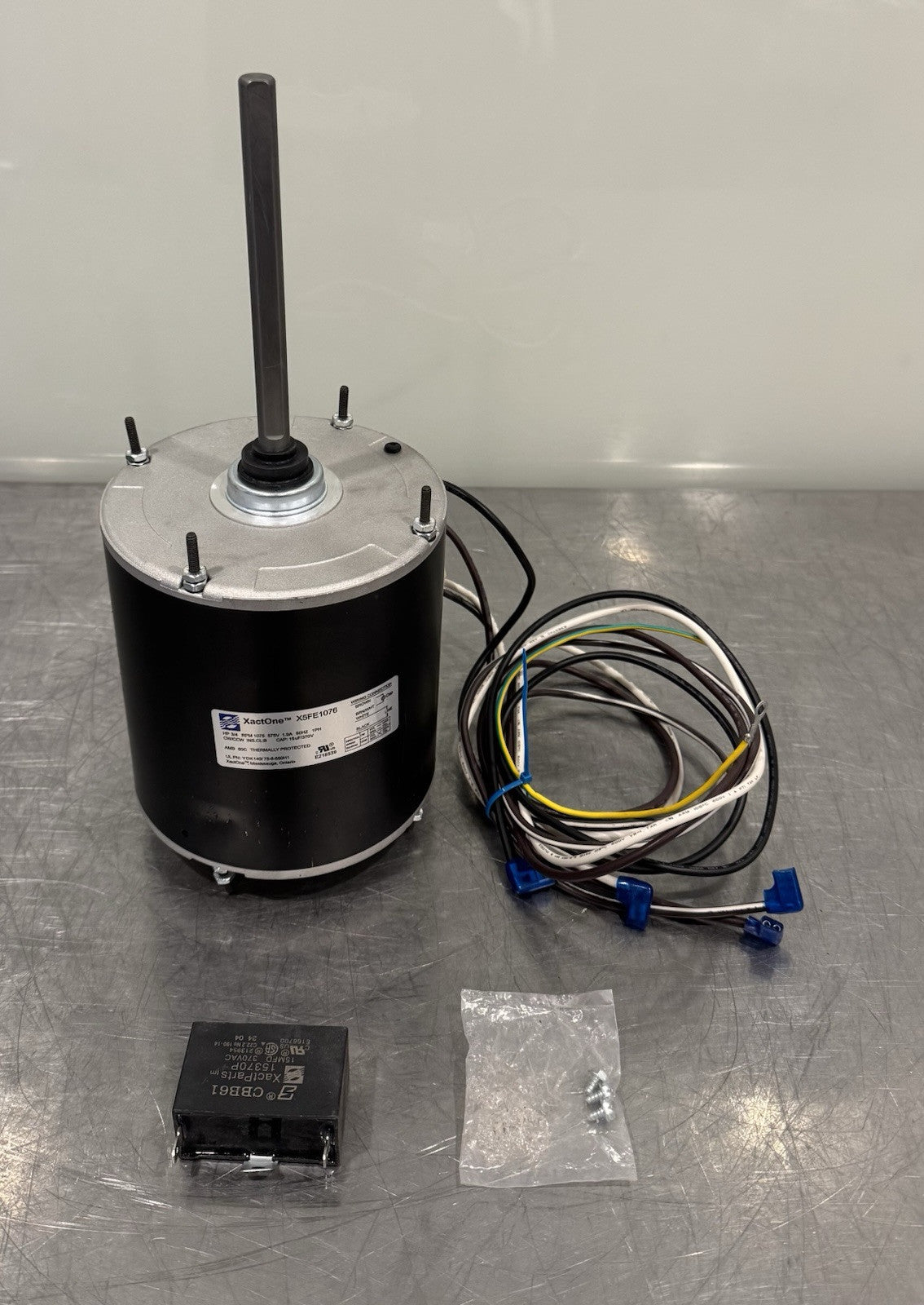 5FE1076 Condenser Motor 3/4HP 1075 RPM XactOne X5FE1076 NEW! FREE SHIPPING!