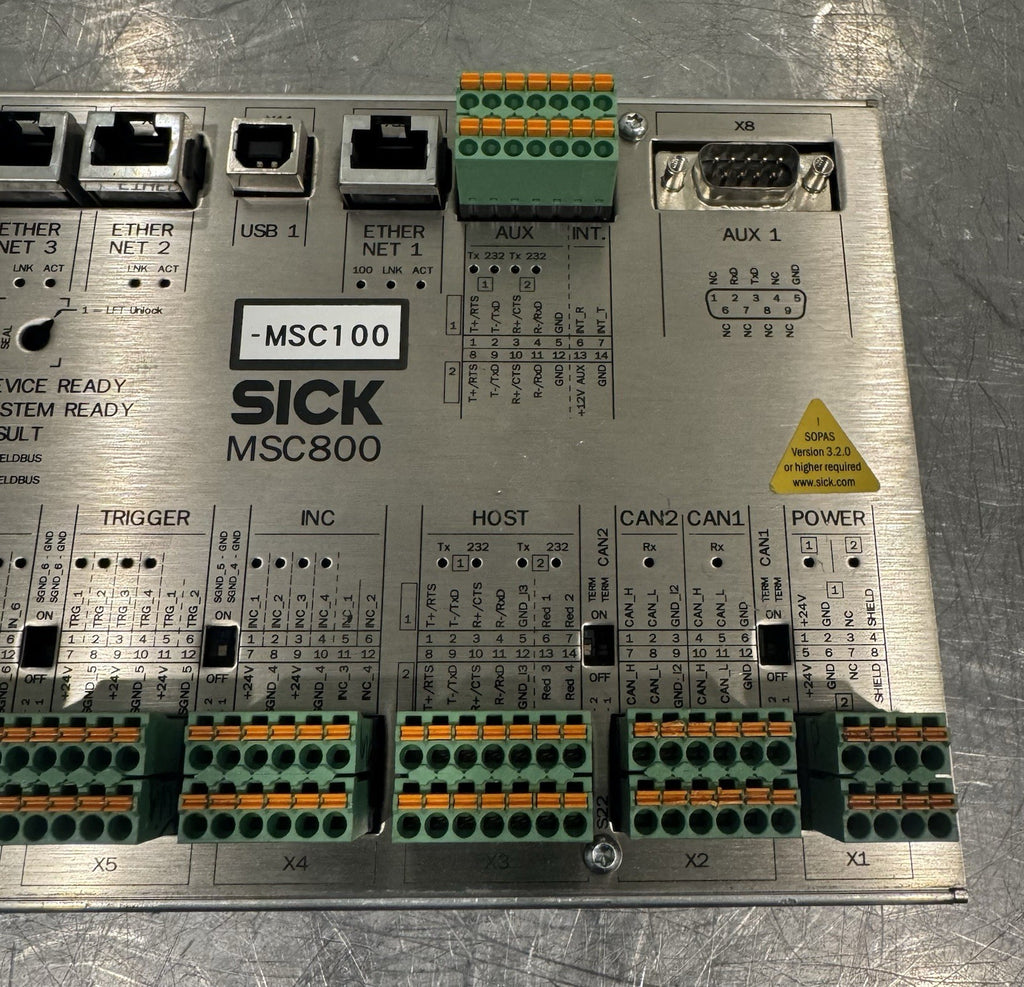 Sick 1040571 Sensor Intelligence Control Unit MSC800-0000 NEW! FREE SHIPPING!