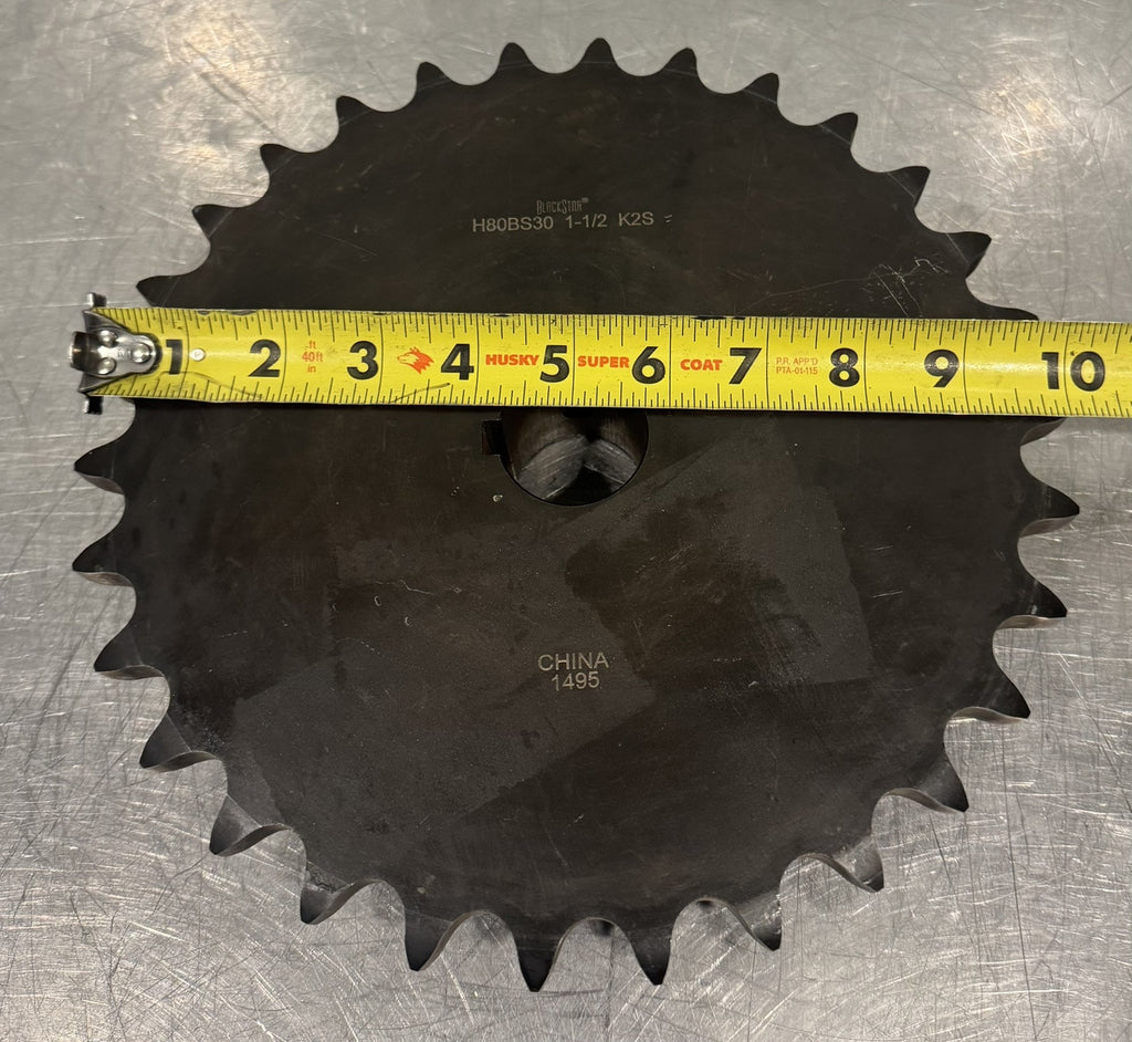 Blackstar H80BS30 Sprocket 30 Tooth 1-1/2” Bore NEW! FREE SHIPPING!