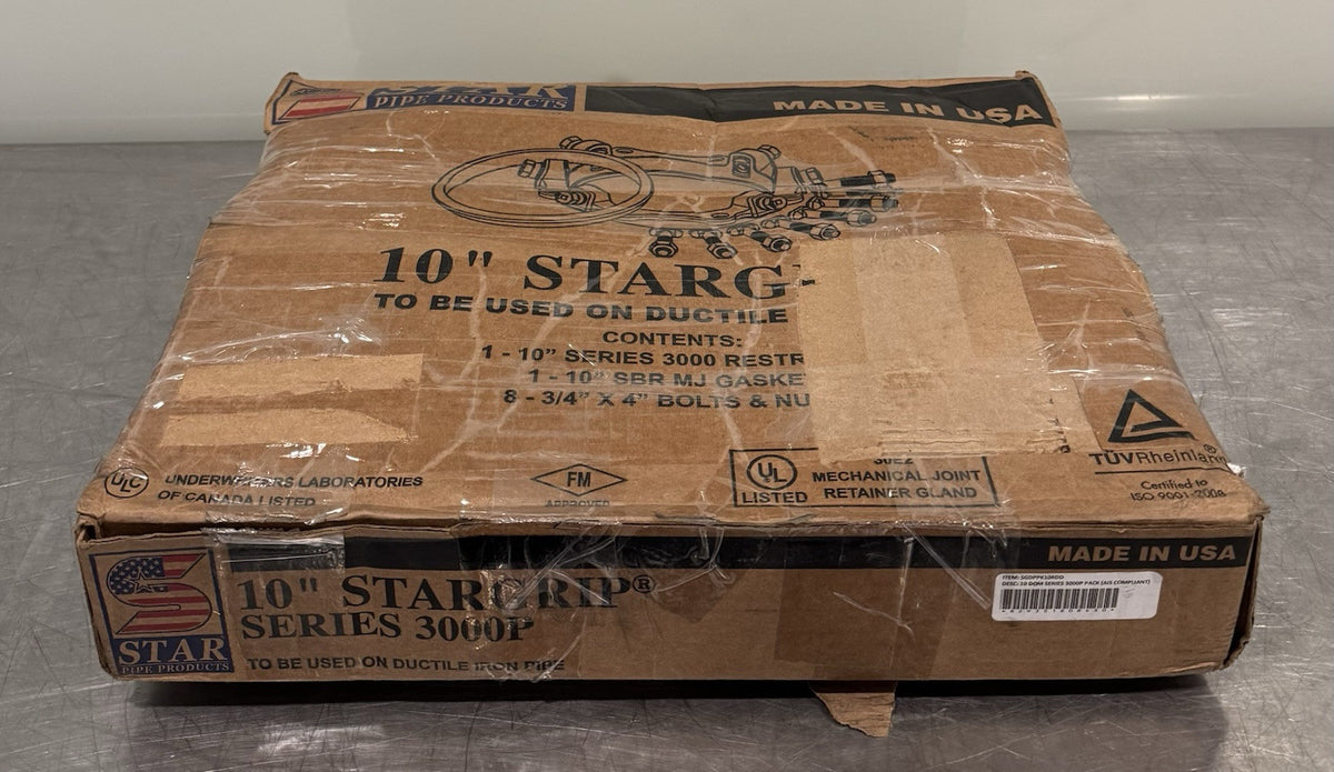 Star Pipe SGDPPK10RDD 10” Mechanical Joint Restraint NEW IN BOX! FREE SHIPPING!