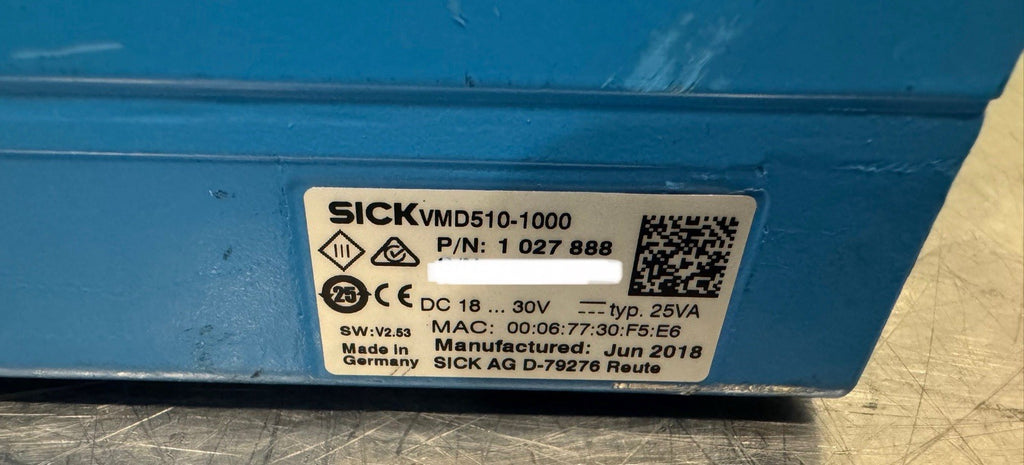 Sick 1027888 Volume Measurement Device VMD510-1000 + Accessories NEW! SHIPS FREE